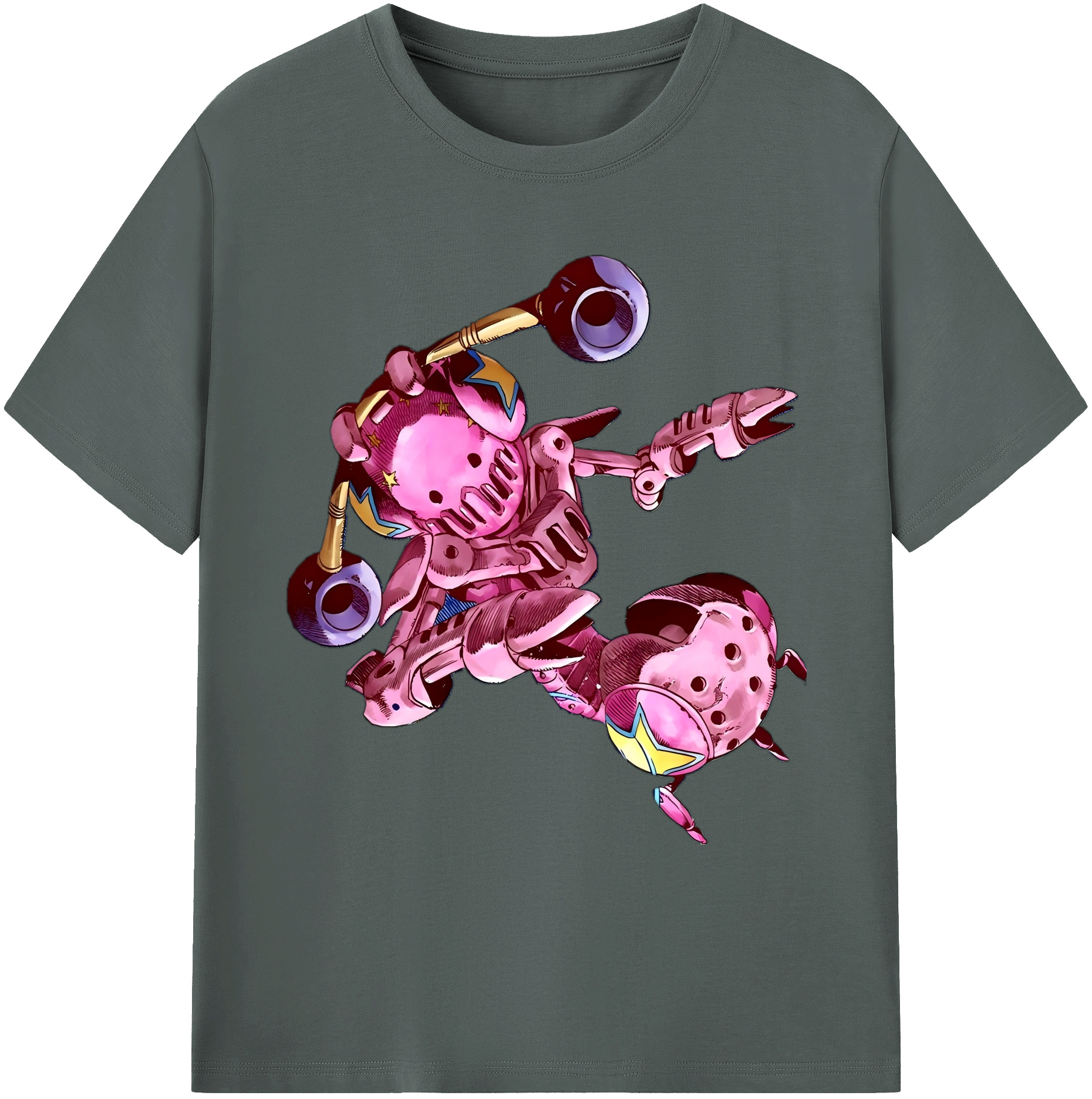 （画像用） ジョジョの奇妙な冒険 ジョナサン?ジョースター JoJo's Bizarre Adventure Jonathan Joestar 綿100％ メンズ半袖Tシャツ｜肌触りやわらか＆通気性